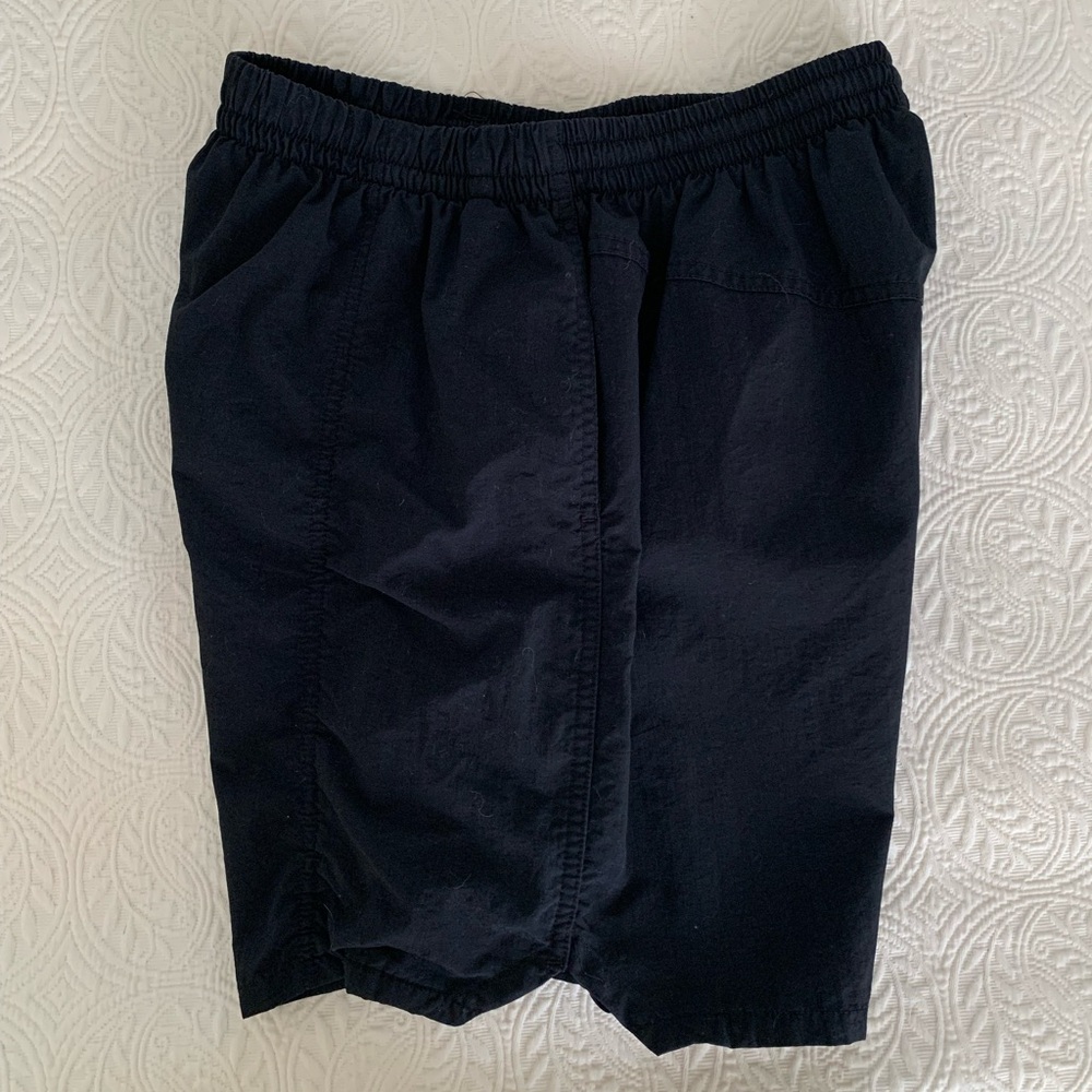 TYR Swim Shorts Men's Size M Black Mesh Liner with Pocket & Drawstring - Picture 5 of 15